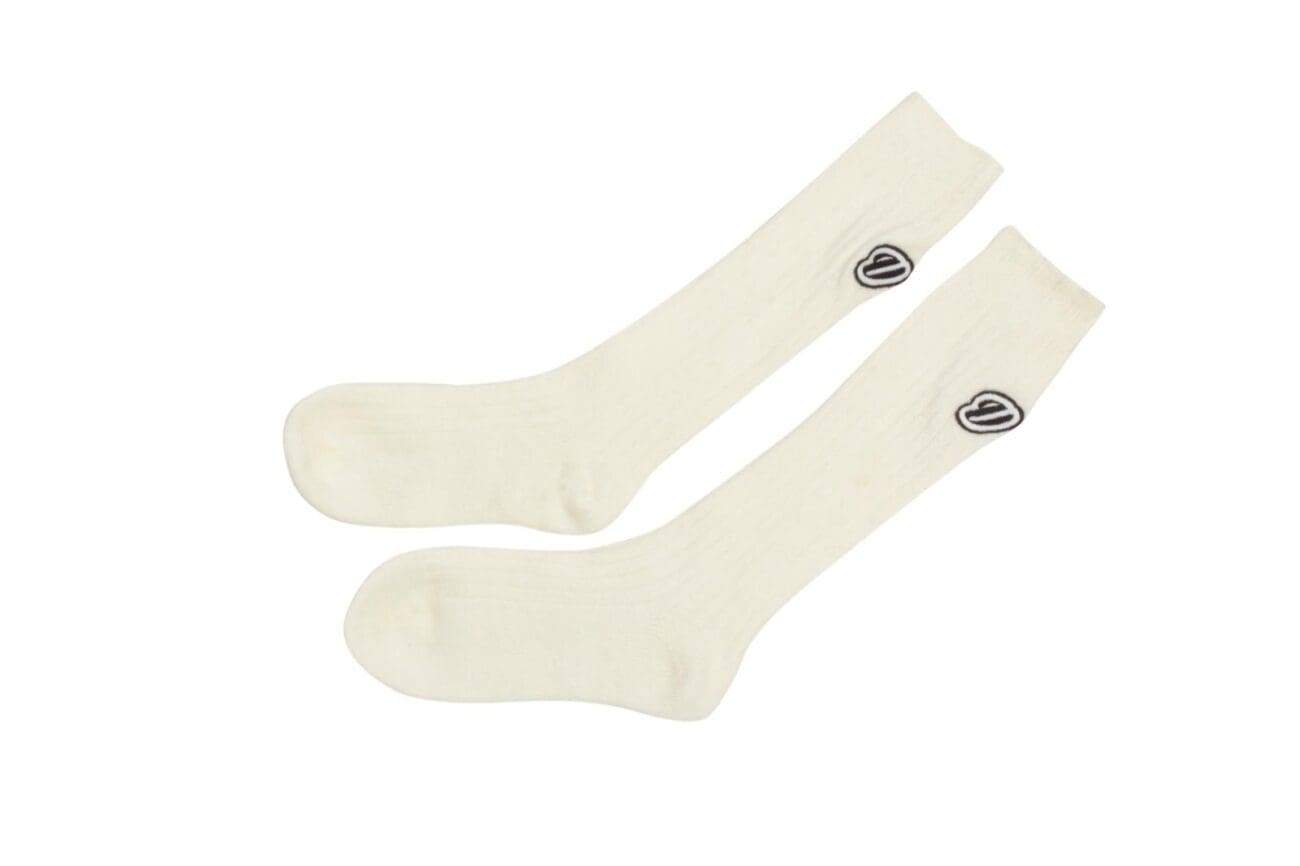 V - Socks Off-White